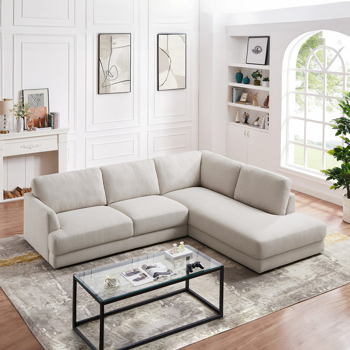 The Glander Cozy Sectional Sofa Right Facing Era and Style Inspired Home Décor 6