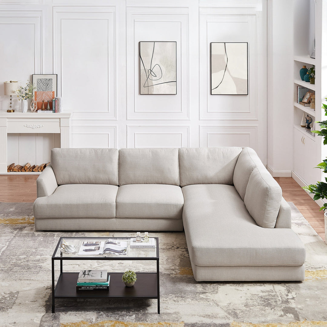 The Glander Cozy Sectional Sofa Right Facing Era and Style Inspired Home Décor 4