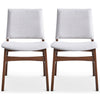 The Gusto Fabric Dining Chair In Light Gray (Set Of 2) Era and Style Inspired Home Décor 6