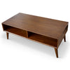 The Hazel Solid Wood Walnut Brown Coffee Table Era and Style Inspired Home Décor 3