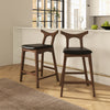 The Hester Solid Wood Upholstered Square Bar Chair (Set Of 2) Era and Style Inspired Home Décor 2