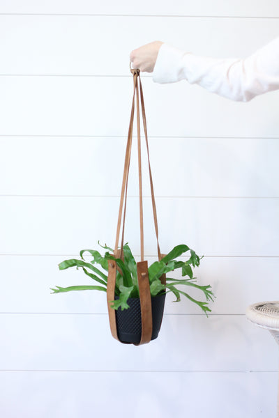 Large Leather Plant Hanger