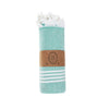 Asena Pure Cotton Throw Blanket by La'Hammam