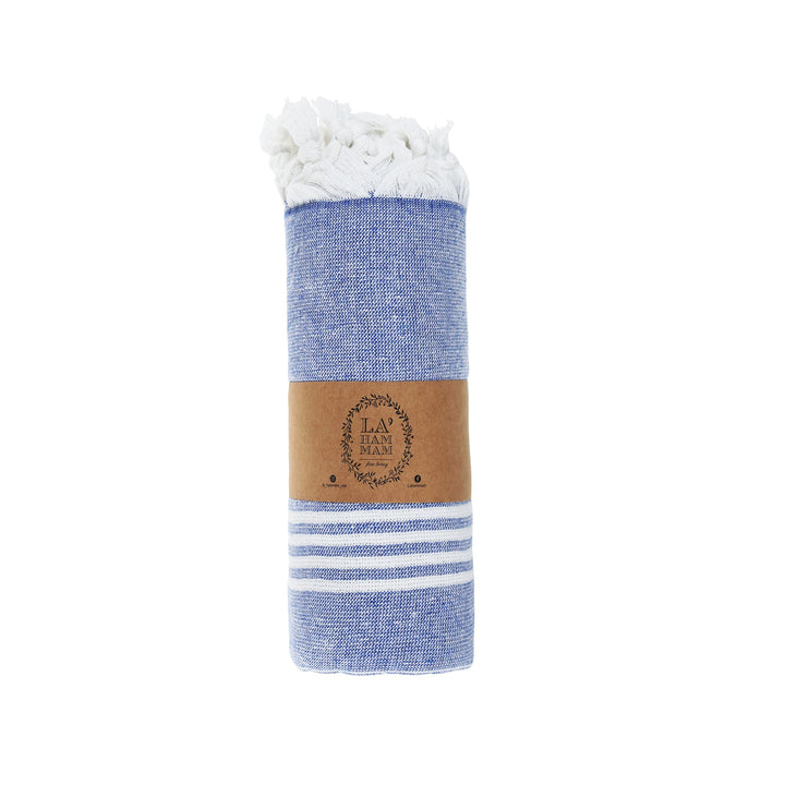 Asena Pure Cotton Throw Blanket by La'Hammam