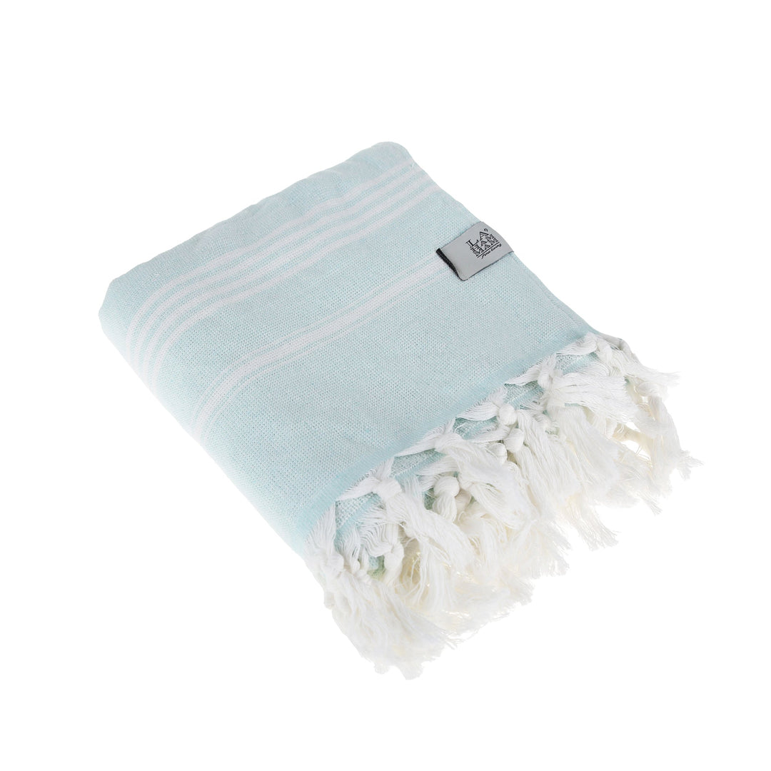 Asena Pure Cotton Throw Blanket by La'Hammam