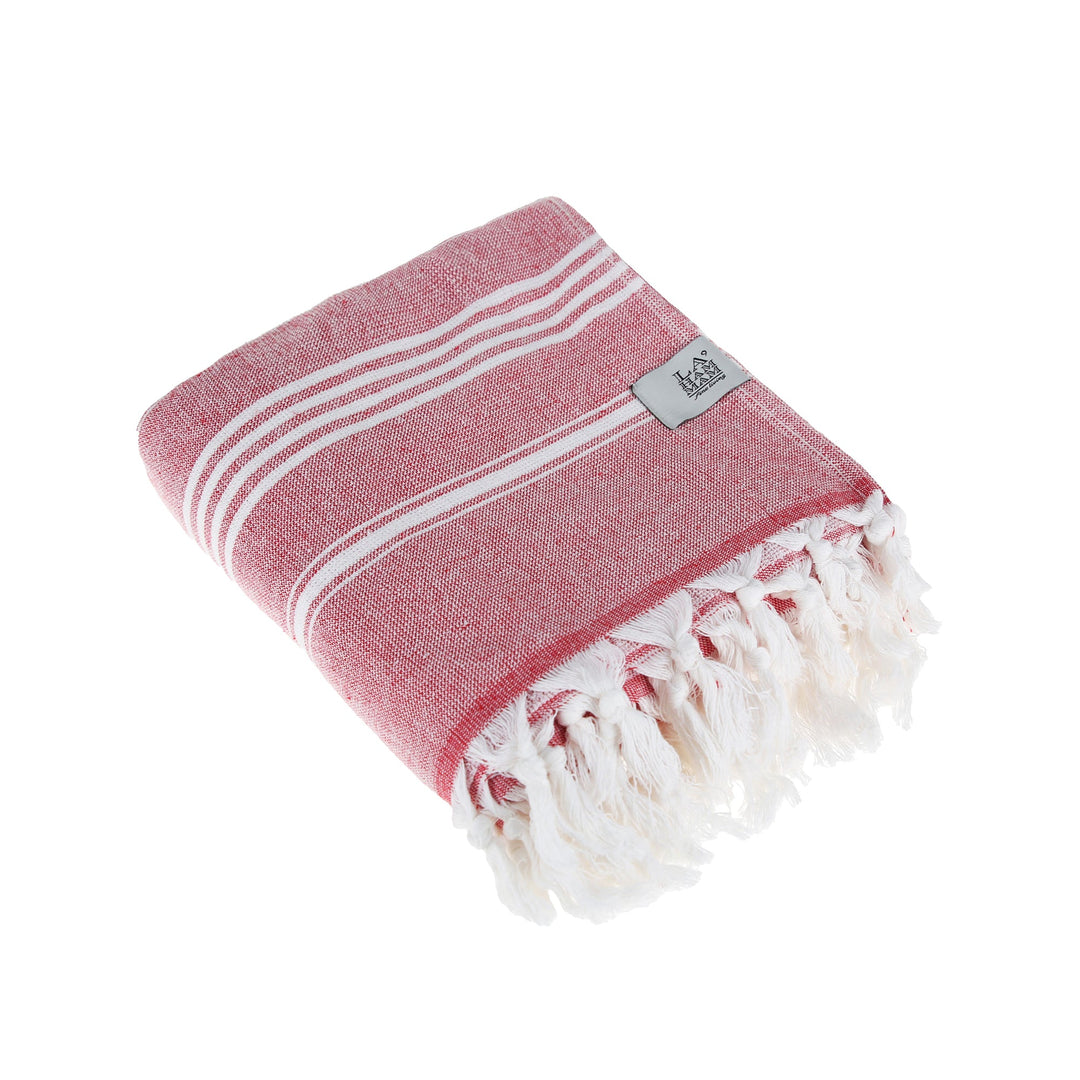 Asena Pure Cotton Throw Blanket by La'Hammam