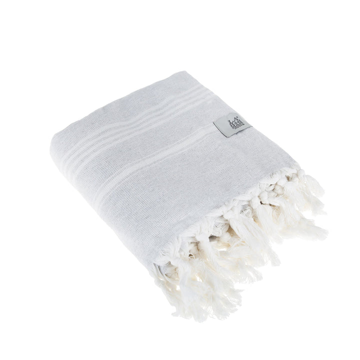 Asena Pure Cotton Throw Blanket by La'Hammam