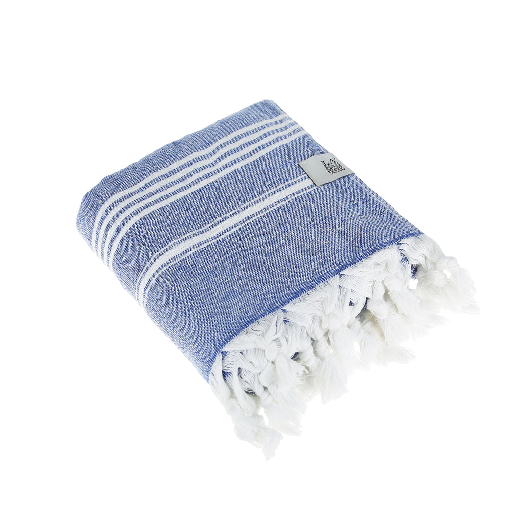 Asena Pure Cotton Throw Blanket by La'Hammam