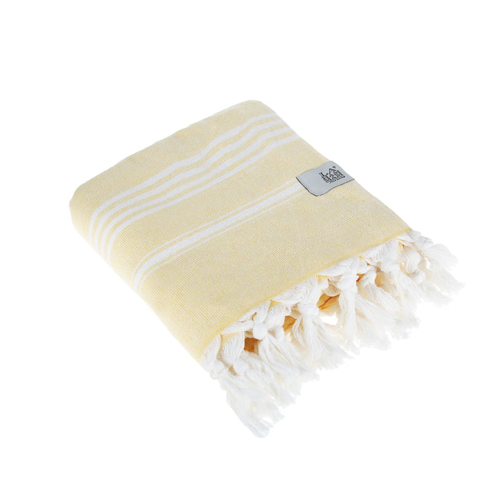 Asena Pure Cotton Throw Blanket by La'Hammam