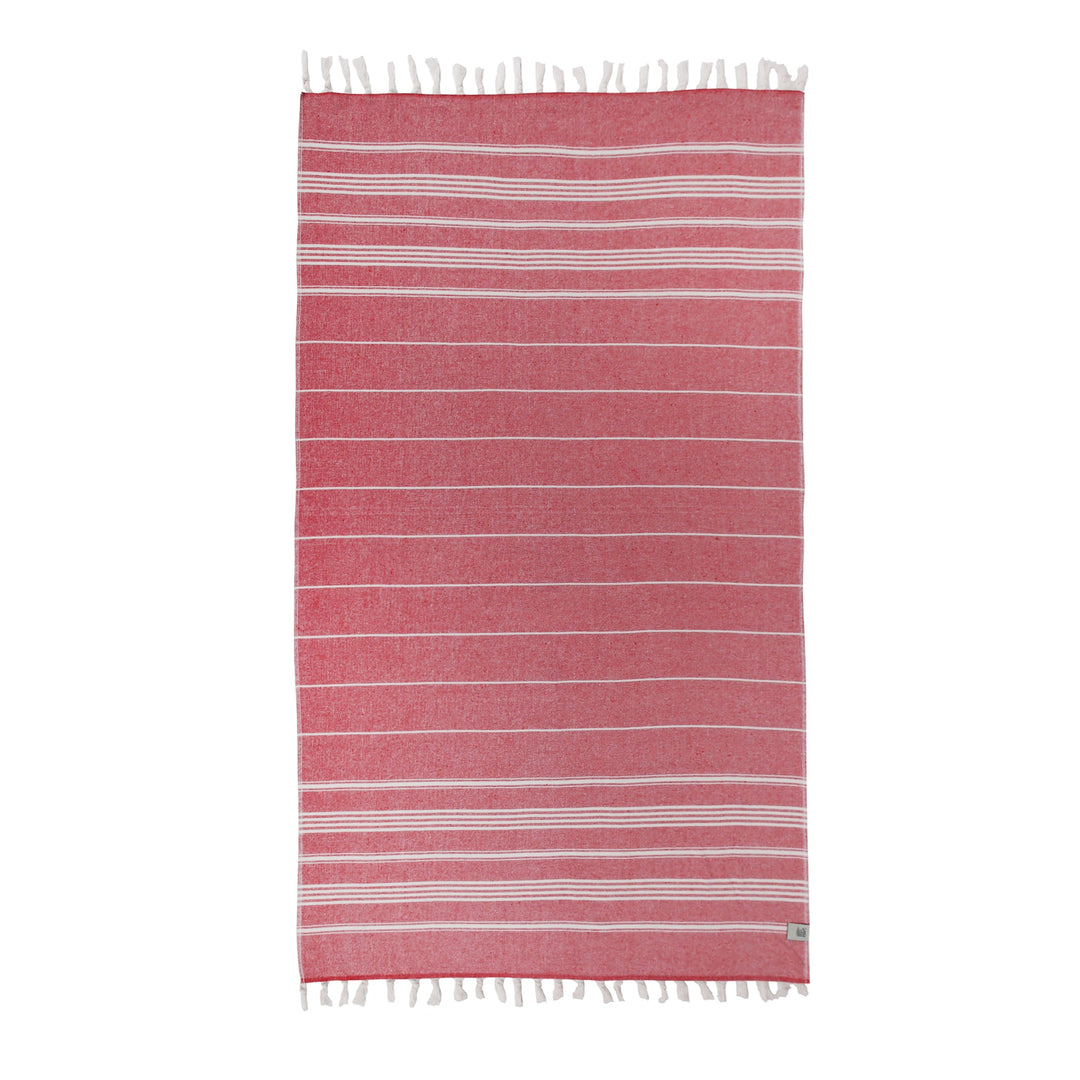 Asena Pure Cotton Throw Blanket by La'Hammam