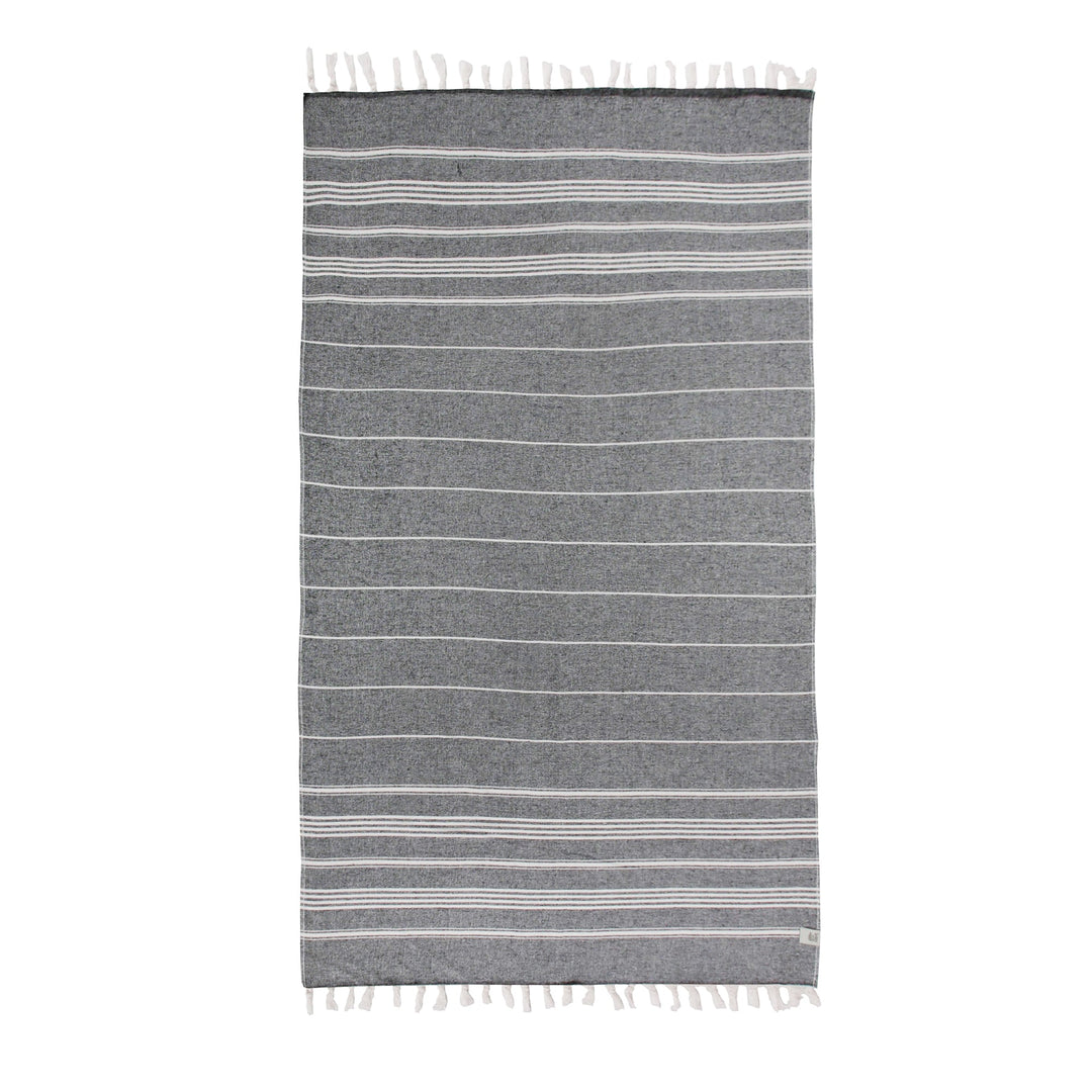 Asena Pure Cotton Throw Blanket by La'Hammam