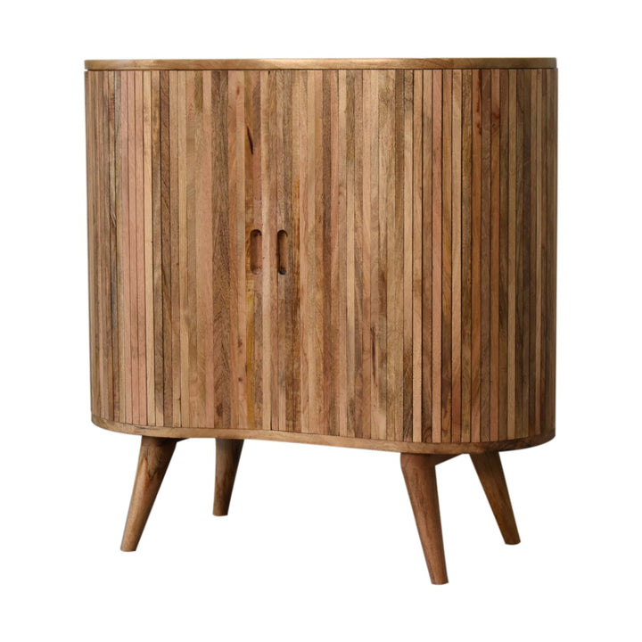 Mokka Solid Mango Wood Cabinet