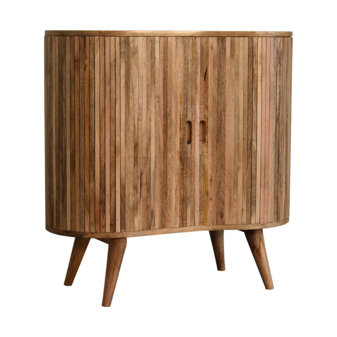 Mokka Solid Mango Wood Cabinet