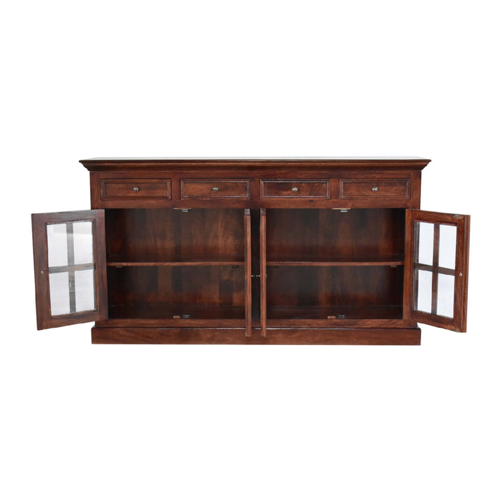 Large Cherry Glazed Sideboard