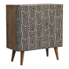 Edessa Bone Inlay Cabinet