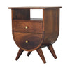 Split Chestnut Bedside