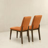 The Ines Burnt Orange Velvet Dining Chair (Set Of 2) Era and Style Inspired Home Décor 7