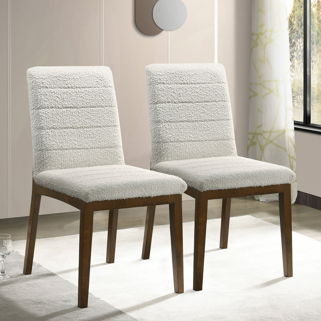 The Ines White Boucle Dining Chair (Set Of 2) Era and Style Inspired Home Décor 2