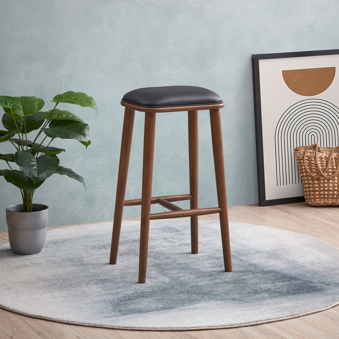 The Jason PU Leather Bar Stool Era and Style Inspired Home Décor 2