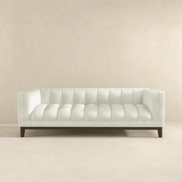 The Melissa Mid-Century White Boucle Modern Sofa Era and Style Inspired Home Décor 3