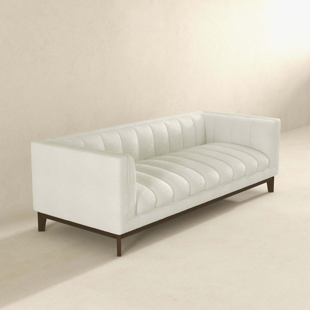 The Melissa Mid-Century White Boucle Modern Sofa Era and Style Inspired Home Décor 5