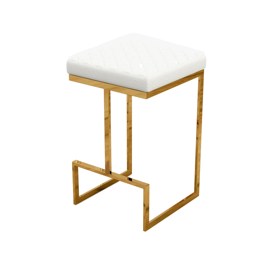 The Joel Mid Century Modern Luxury Upholstered Stool Era and Style Inspired Home Décor 7