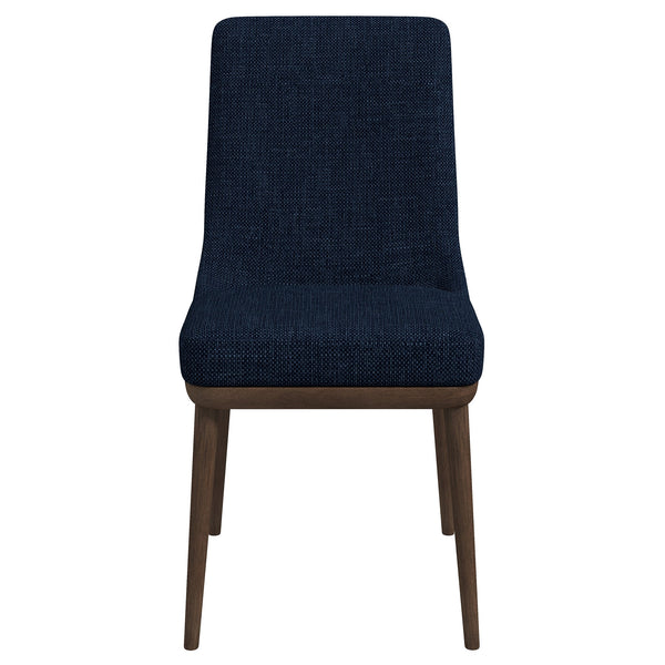 The Kate Dark Blue Fabric Dining Chair (Set Of 2) Era and Style Inspired Home Décor 1