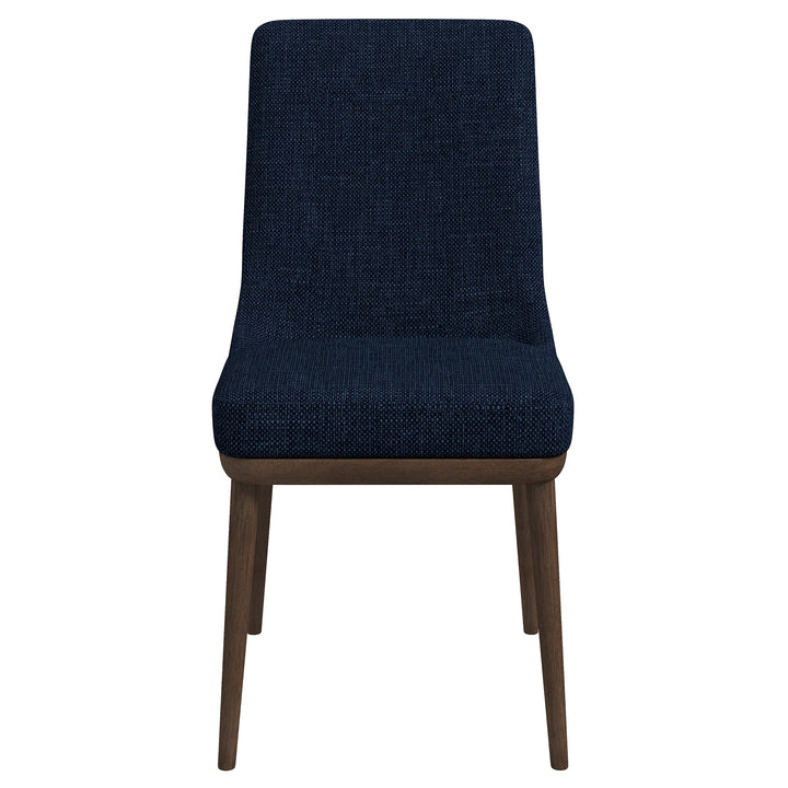 The Kate Dark Blue Fabric Dining Chair (Set Of 2) Era and Style Inspired Home Décor 1