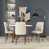 The Katie Beige Velvet Dining Chair (Set Of 2) Era and Style Inspired Home Décor 2