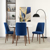 The Katie Navy Blue Velvet Dining Chair (Set Of 2) Era and Style Inspired Home Décor 2