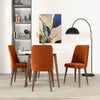 The Katie Burnt Orange Velvet Dining Chair (Set Of 2) Era and Style Inspired Home Décor 2