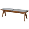 The Keira Bench (Grey Fabric) Era and Style Inspired Home Décor 6