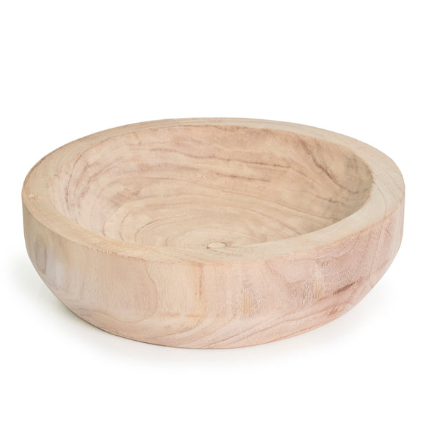 Paulownia Round Bowl