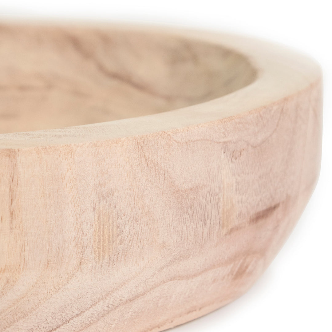 Paulownia Round Bowl