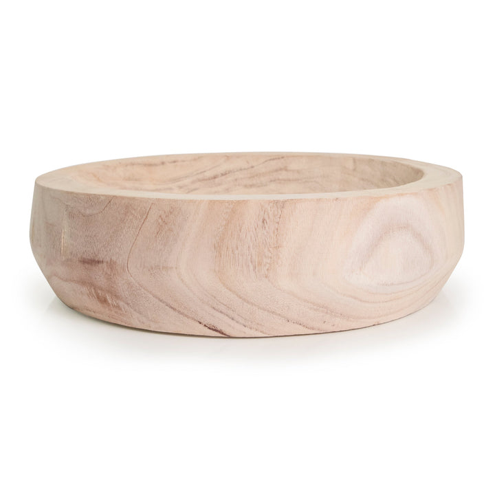 Paulownia Round Bowl