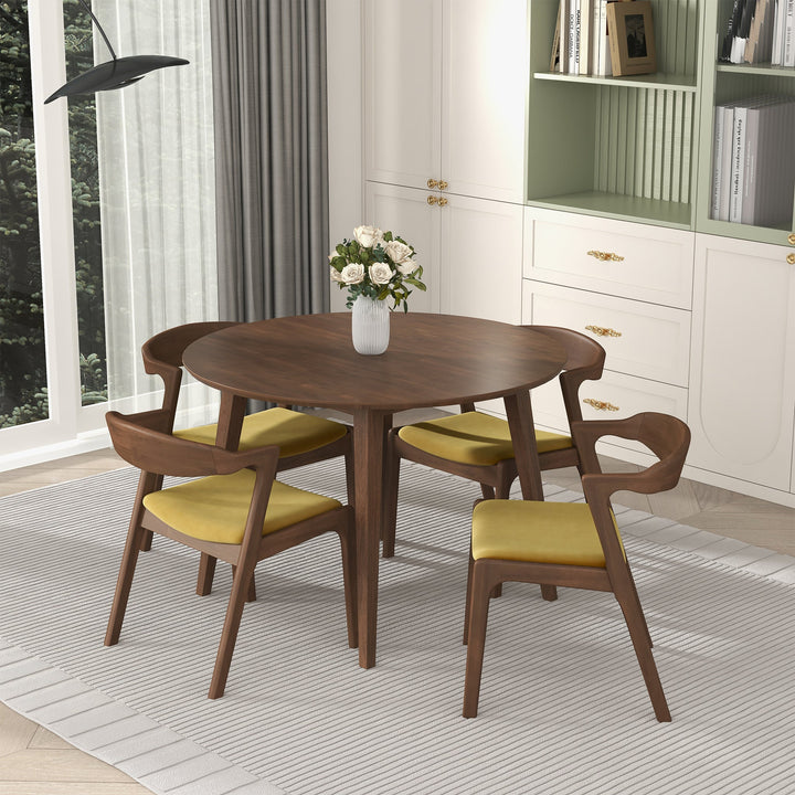 The Lara Dining Table (Walnut) Era and Style Inspired Home Décor 1