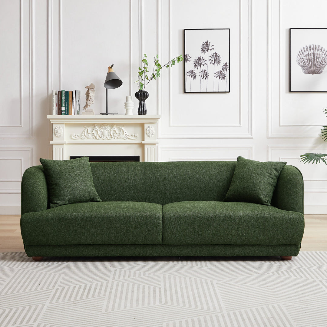 The Larisa Mid Century Modern Linen Sofa Era and Style Inspired Home Décor 2