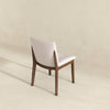 The Laura Beige Linen Solid Wood Dining Chair (Set Of 2) Era and Style Inspired Home Décor 6