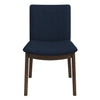 The Laura Blue Linen Solid Wood Dining Chair (Set Of 2) Era and Style Inspired Home Décor 1