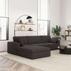 The Cecilia Modular Corner Sectional Modern Fabric Sofa Dark Gray Era and Style Inspired Home Décor 2