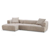 The Kaynes Boucle Sectional Sofa Era and Style Inspired Home Décor 4