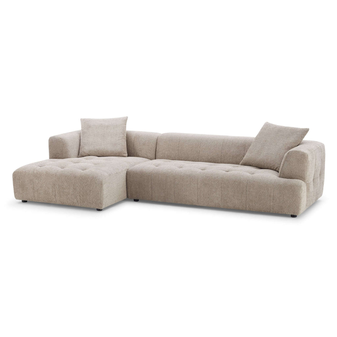 The Kaynes Boucle Sectional Sofa Era and Style Inspired Home Décor 4