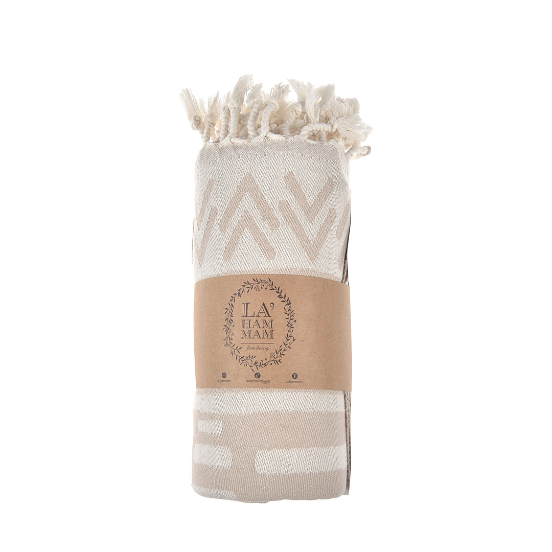 Exclusive Aitos Peshtemal Pure Cotton Throw Blanket by La'Hammam