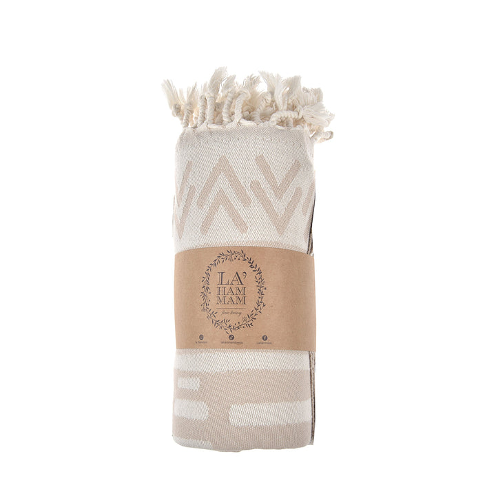 Exclusive Aitos Peshtemal Pure Cotton Throw Blanket by La'Hammam