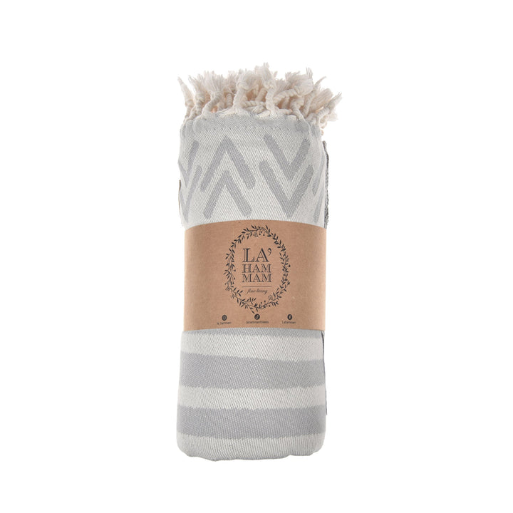 Exclusive Aitos Peshtemal Pure Cotton Throw Blanket by La'Hammam