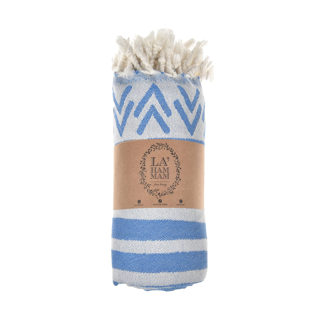 Exclusive Aitos Peshtemal Pure Cotton Throw Blanket by La'Hammam