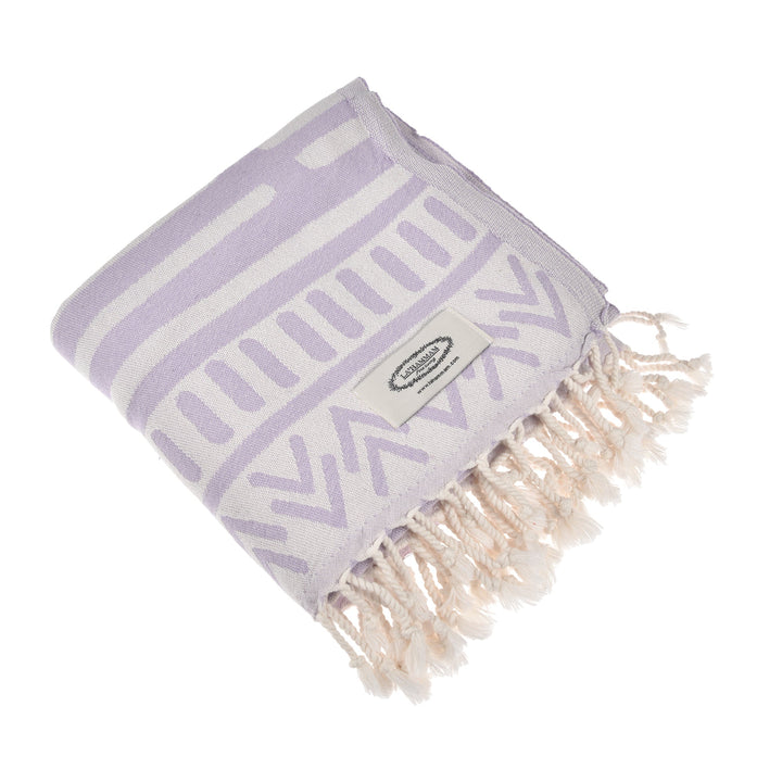 Exclusive Aitos Peshtemal Pure Cotton Throw Blanket by La'Hammam