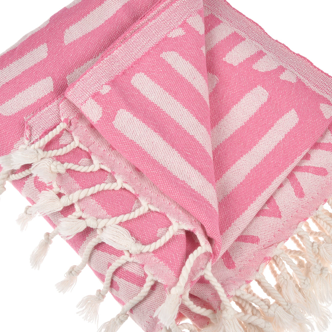 Exclusive Aitos Peshtemal Pure Cotton Throw Blanket by La'Hammam