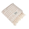 Exclusive Aitos Peshtemal Pure Cotton Throw Blanket by La'Hammam