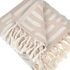 Exclusive Aitos Peshtemal Pure Cotton Throw Blanket by La'Hammam